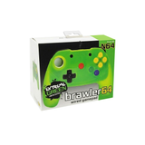 Retro Fighters Brawler64 Wired Controller for Nintendo 64 - Green packaging