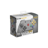Brawler64 Wireless NSO Controller Gray