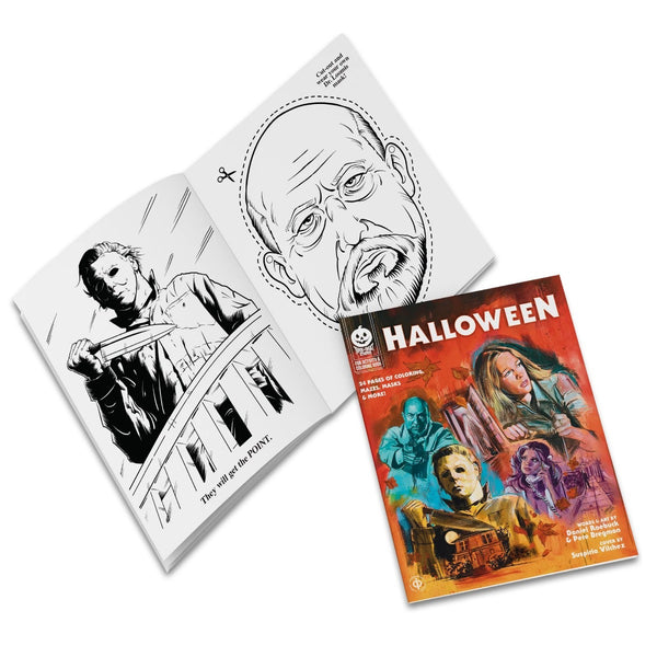 Halloween 1978 activity book by Trick or Treat Studios, cover