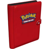Pokemon Premium Red Snap Binder