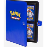 Pokemon Premium 4-Pocket Snap Binder - Blue