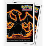 Pokemon Neon Kanto 105ct APEX Deck Protector Sleeves Charizard