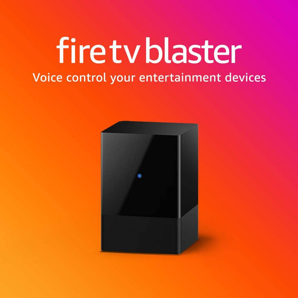 Amazon Fire TV Blaster - Add Alexa voice controls for power and volume on your TV and soundbar (requires compatible Fire TV and Echo devices)
