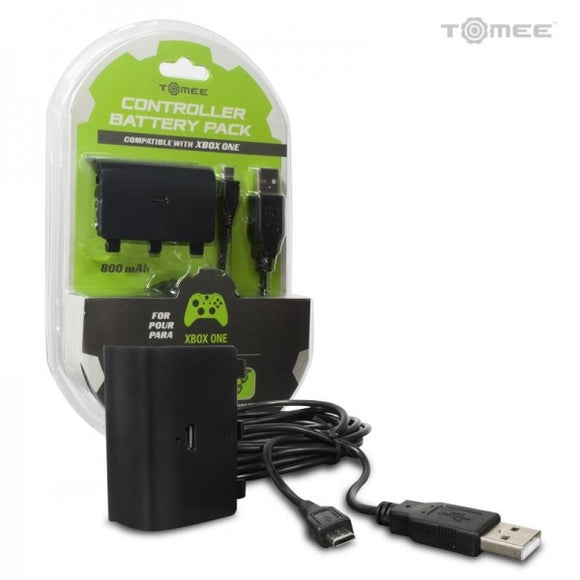 Tomee Xbox One Controller Battery Pack with Charge Cable