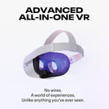 Oculus Quest 2 - Advanced All-In-One Virtual Reality Headset - 128/256 GB