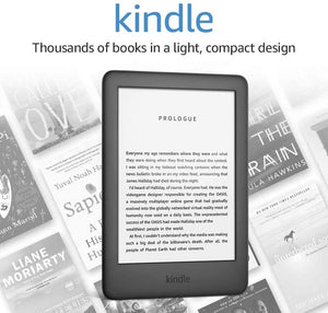 Amazon Kindle - With a Built-in Front Light - Black - Ad-Supported