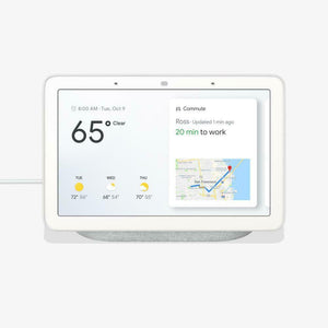 Google Nest Hub Smart Display with Google Assistant - Chalk