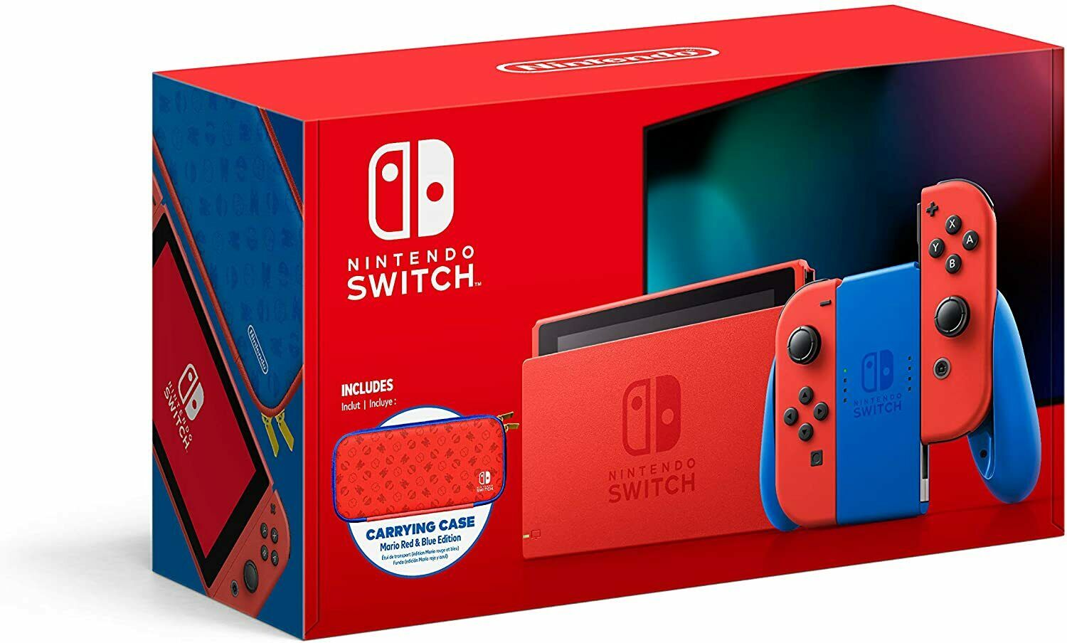Nintendo Switch MARIO RED & BLUE EDITION Red Joy-Con - G-Dreamer