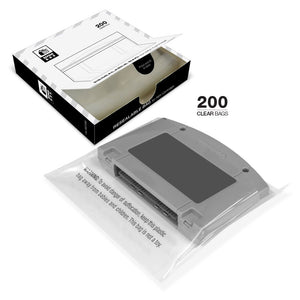 Resealable Bag 200 Pk For N64® Cartridge