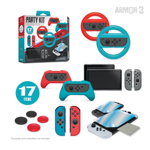 Armor3 Party Kit For Nintendo Switch / Switch OLED Model