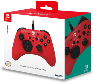 Hori Nintendo Switch HORIPAD Wired Controller Red