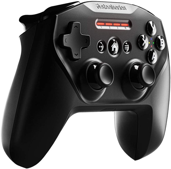 SteelSeries Nimbus+ Bluetooth Mobile Gaming Controller with iPhone Mount 50+ Hour Battery Life, Apple Licensed, Made for iOS, iPadOS, tvOS (Refurbished)
