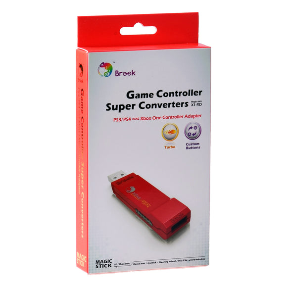 Brook PS3 PS4 to Xbox One Controller Super Converter Gaming Adapter