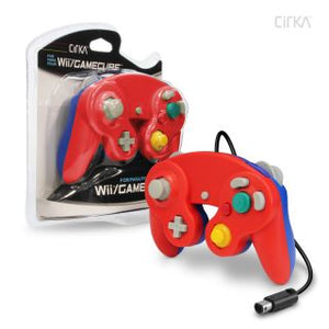 Wired Controller for GameCube®/ Wii® (Red/Blue)