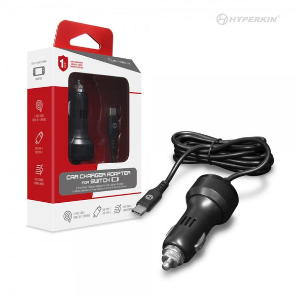 Hyperkin Car Charger Adapter for Switch