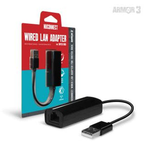 NuConnect Wired LAN Adapter for Wii U®, Wii®, PC, Mac®