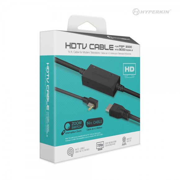 Hyperkin Slim PSP HDTV HDMI Cable Adapter for PSP 2000 and 3000 Series System